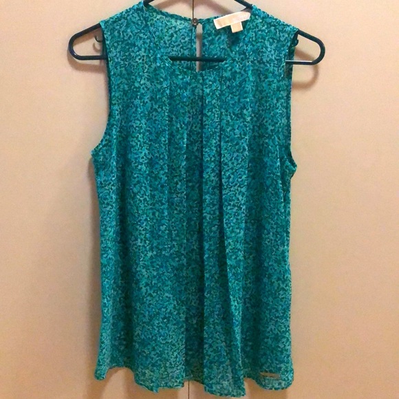 MICHAEL Michael Kors Tops - Michael Kors top S, green abstract print